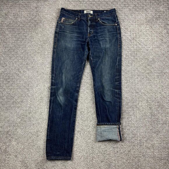Naked And Famous Jeans Mens 32 SuperSkinnyGuy 10th Anniversary Selvedge Denim - Picture 1 of 16